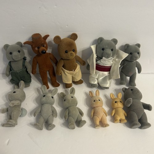 Maple town sylvanian flocked - town,