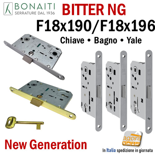 Serratura porta bonaiti bitter - porta,