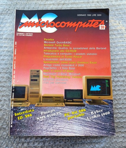 Microcomputer anno viii - microcomputer,