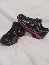 Skechers Shape-ups (12360) donna taglia 9,5. Nero e rosa. Ottime condizioni