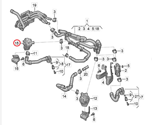 Audi 1ea965567l pompa - 1ea965567l,