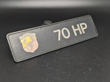 AUTOBIANCHI A 112 ABARTH 70 HP LOGO SIGLA EMBLEMA FREGIO STEMMA SCRITTA BADGE