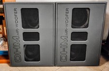 SUB Woofer passivi marca OHM modello MR-SUB doppio 10" Bass reflex