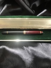 PENNA A SFERA MONTBLANC MEISTERSTUCK GOLD CLASSIC - FUNZIONANTE  - ORIGINALE