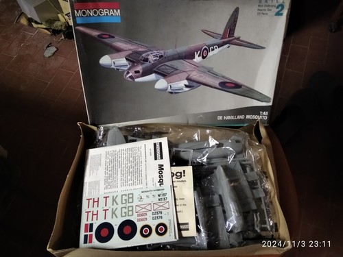 Monogram de havilland - monogram, 1/48-