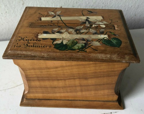 Antica scatola legno - scatola,