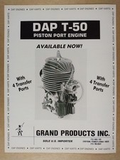 Pubblicità DAP T-50 1985