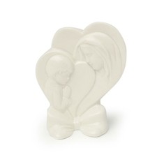 Doppio Cuore Bimbo Preghiera Porc.10,5Cm