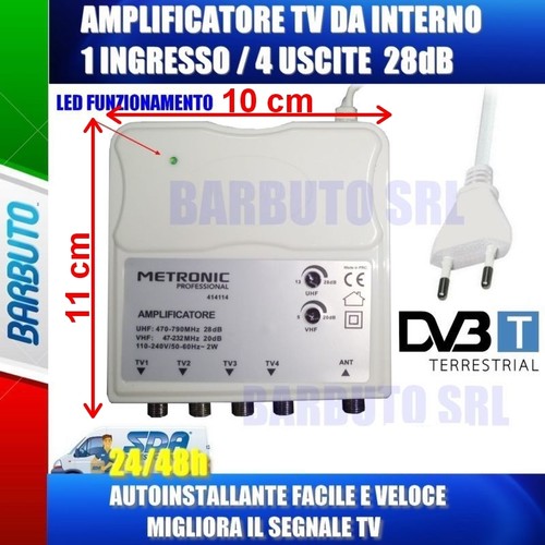 Amplificatore segnale 28db - amplificatore,