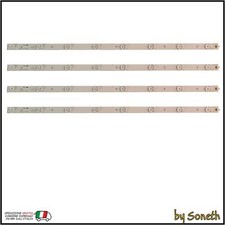 KIT 4 BARRE LED TV PER SANYO