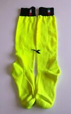 Copri Parastinchi Gialli Fotonici Calzettoni Da Calcio Diadora Sport Italia XL.
