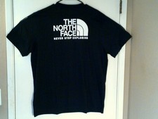 NUOVA T-SHIRT NORTH FACE "EVO Throwback Tee" UOMO NERO BIANCO XL NF0A8EBAJK31