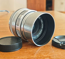 Helios 44м-5 obiettivo fotografico argento attacco 2/58 mm M42