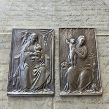 2 Plaques Signées Enrico