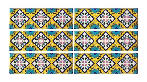 Blu ceramica da tavolo - da,