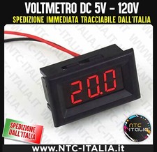 VOLTMETRO DIGITALE 5V-120V LED