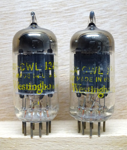 Westinghouse 12au7 oltre - westinghouse,