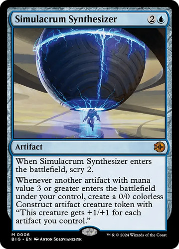 Mtg simulacrum synthesizer - simulacrum,
