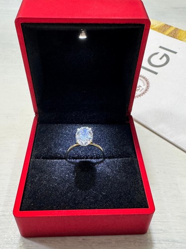 Anello diamante lab - anello, 3,05