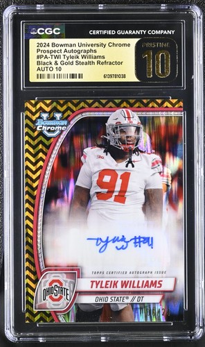 Tyleik williams 2024 bowman - 2024,