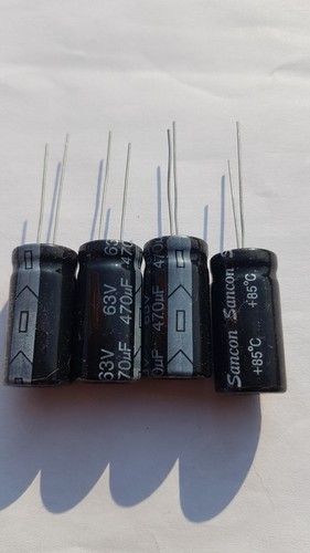 Condensatore elettrolitico 470 - condensatore,