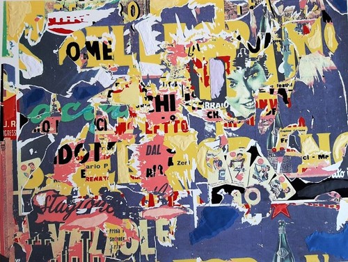 Mimmo rotella mitologia - rotella, |