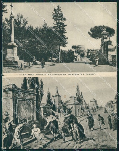 Roma città via appia - roma, basilica