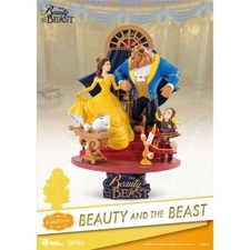 DISNEY BEAUTY AND THE BEAST LA BELLA E LA BESTIA BEAST KINGDOM STATUE PVC