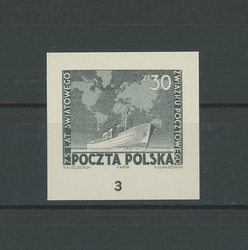 Polonia stampa nera 1958 - polonia,