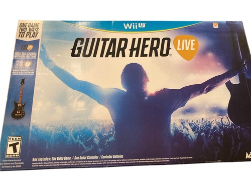 Guitar hero live wii bundle - live, u
