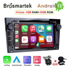 Per Vauxhall Corsa C/D Astra H Android Autoradio Carplay GPS Navigatore satellitare WiFi