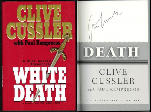 Clive cussler signed - cussler,