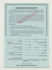 Dokorder Model 1140 Tape Deck