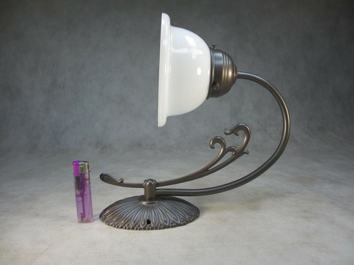 Lampada vintage ottone bronzo