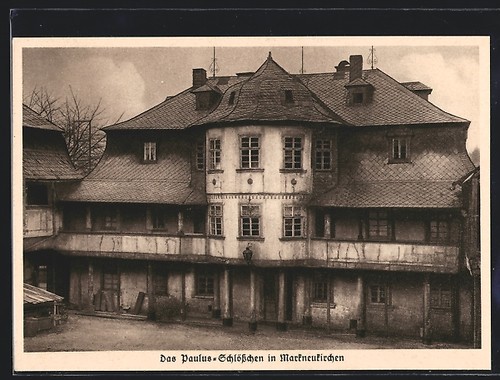 Cartolina markneukirchen am - cartolina, markneukirchen,
