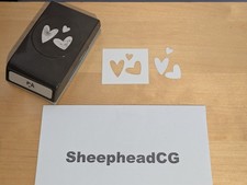 Stampin' up! 3 Cuori Punzone