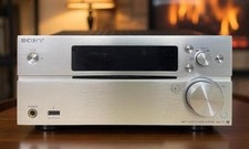 Sony MAP-S1 Mini Lettore CD Audio Bluetooth WiFi AirPlay FM AM Argento Usato