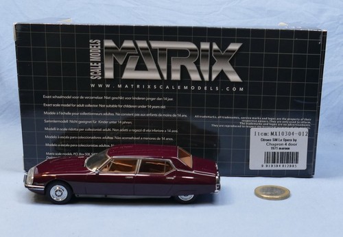 Matrix scale models réf - scale, 1/43