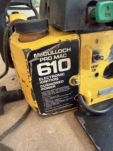 Mcculloch pro mac - 610, chainsaw