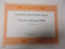 Johann S Bach Toccata e Fuga