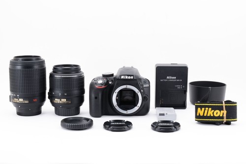 Nikon d3300 con - kit, doppio