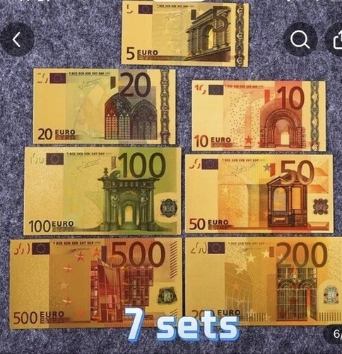 Set banconote euro - di, in