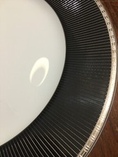 Christofle metropolis noir piatto piano 21cm. nuovo senza scatola