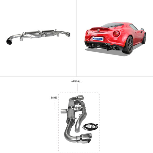 Scarico sportivo bastuck - scarico,