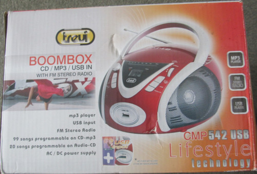 Radio portatile stereo mp3 - stereo, cd