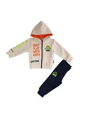 Completo tuta felpata da