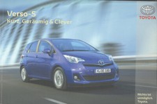 Toyota Verso-S 2011 - Cartella