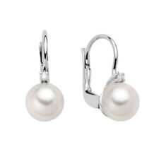 Orecchini Donna Miluna Oro 750 Perle R e Diamanti MOR657BM_003 NUOVO E ORIGINALE