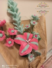 Fiori artificiali fatti a