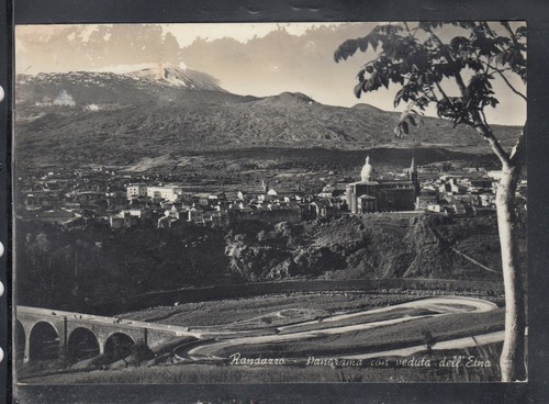 Cartolina randazzo panorama - cartolina,